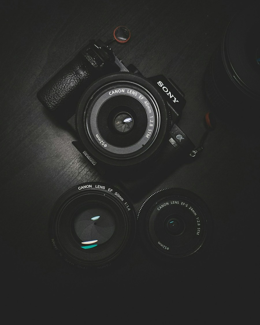 Фотоаппарат с объективом